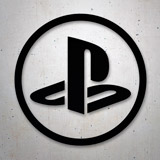 Aufkleber: Play Station Kreis 2