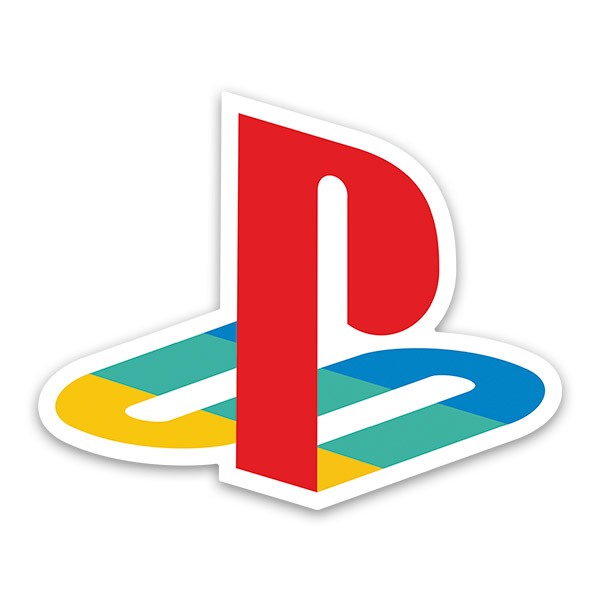 Aufkleber: Play Station-Emblem