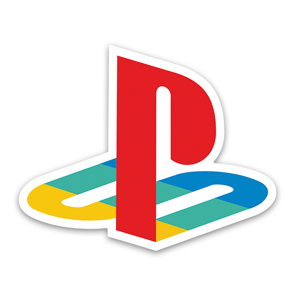 Aufkleber: Play Station-Emblem