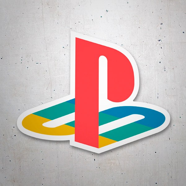 Aufkleber: Play Station-Emblem