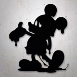 Aufkleber: Mickey Mouse Gesichtet 2