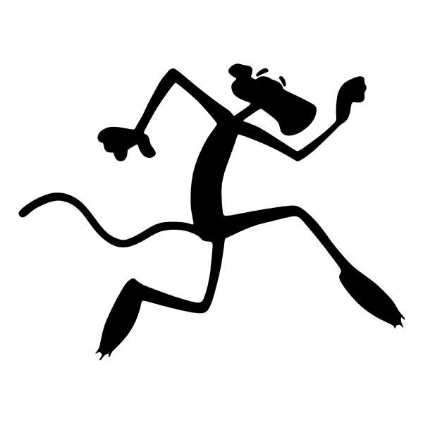 Aufkleber: Rosarote Panther