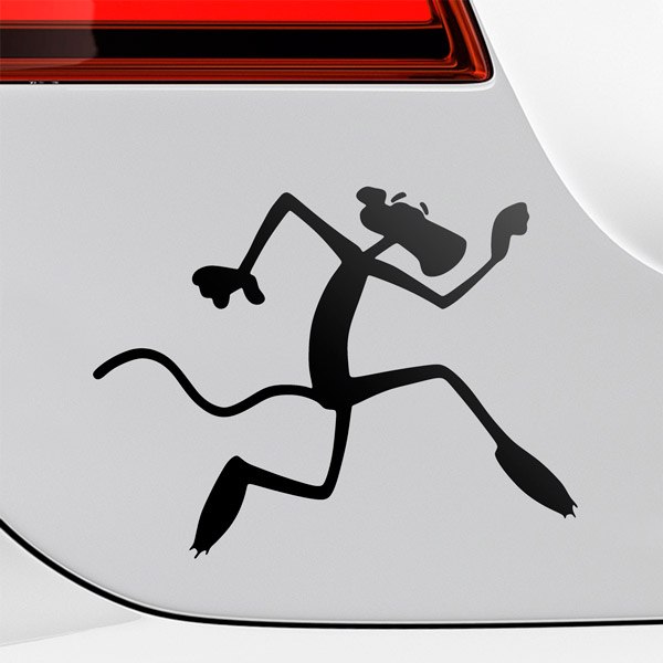 Aufkleber: Rosarote Panther