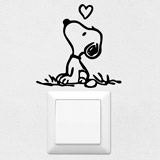 Aufkleber: Verliebt in Snoopy 2