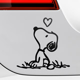 Aufkleber: Verliebt in Snoopy 3