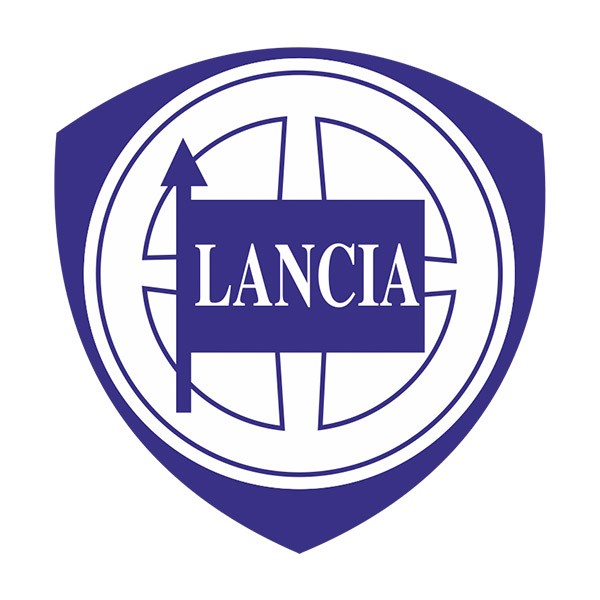 Aufkleber: Lancia-Emblem 1974/2007