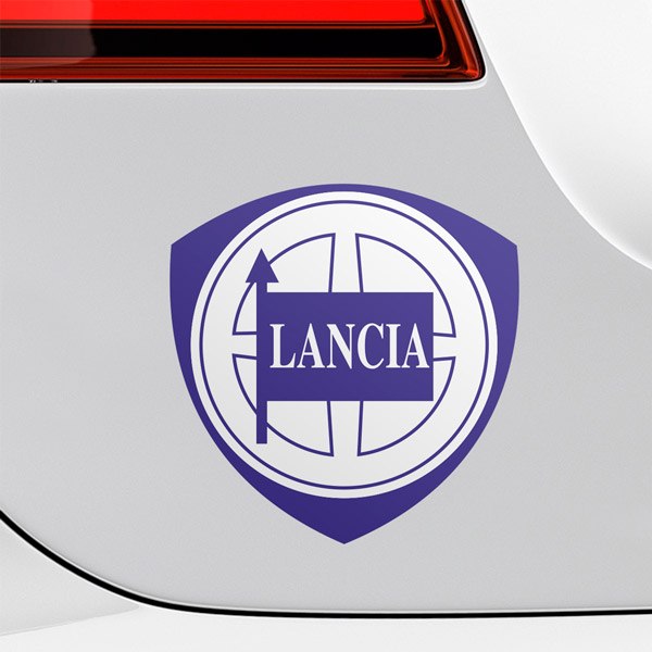 Aufkleber: Lancia-Emblem 1974/2007