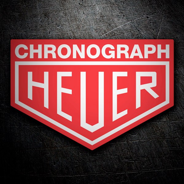 Aufkleber: Heuer Chronograph