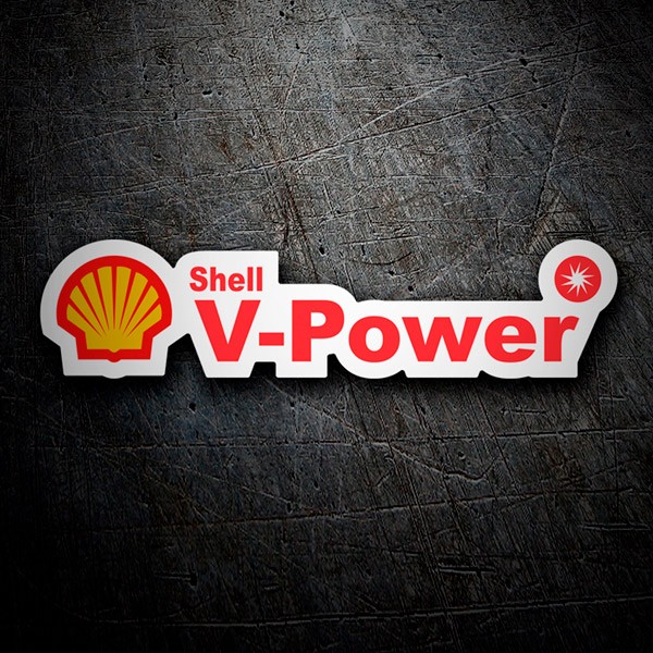 Aufkleber: Shell V-Power