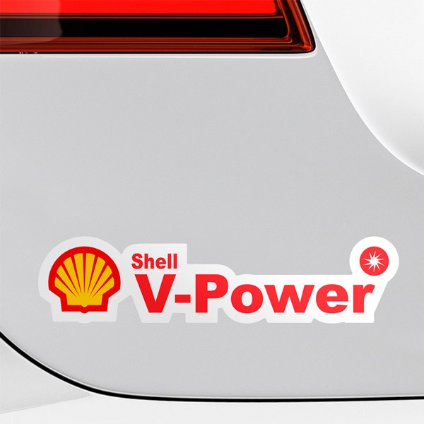 Aufkleber: Shell V-Power