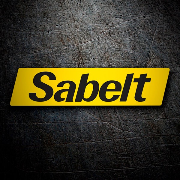 Aufkleber: Sabelt Gürtel