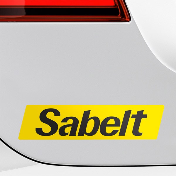 Aufkleber: Sabelt Gürtel