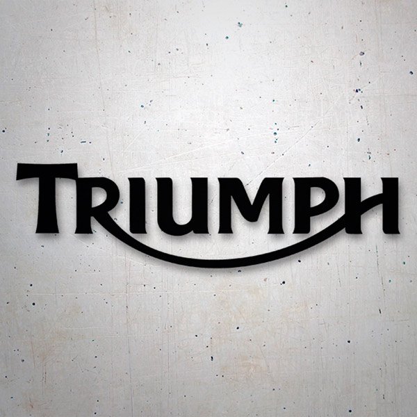 Aufkleber: Triumph Emblem