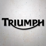 Aufkleber: Triumph Emblem 2