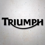 Aufkleber: Triumph Wappen 2