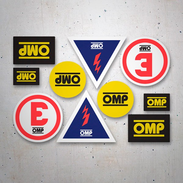 OMP Aufkleber-Set 1/2