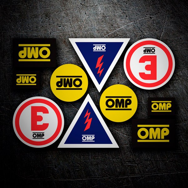 OMP Aufkleber-Set 2/2