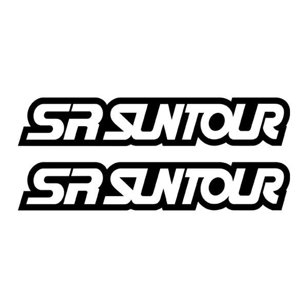Aufkleber: SR Suntour Aufkleber-Set