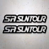 Aufkleber: Set 2X Sr Suntour 2