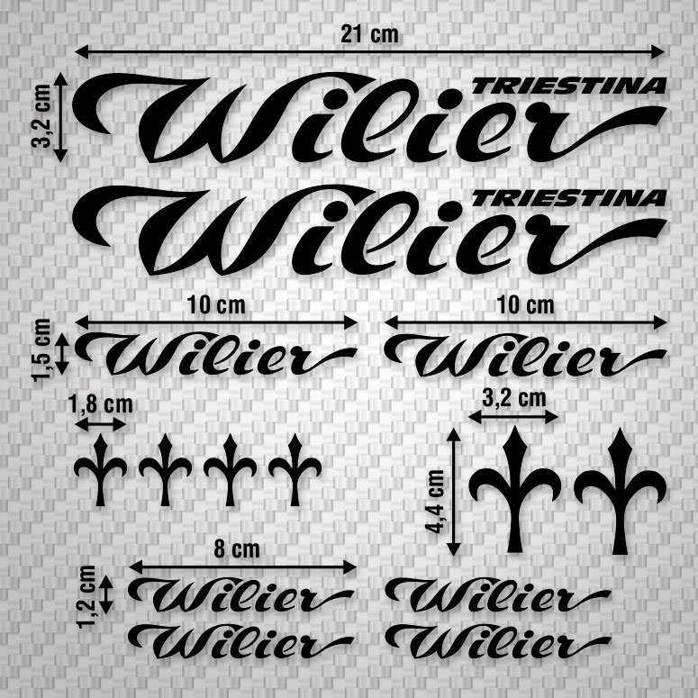 Wilier Triestina Aufkleber-Set 2