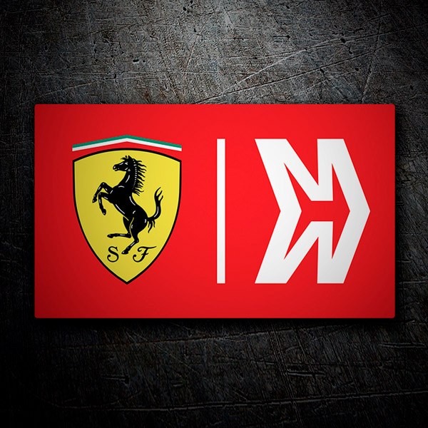 Aufkleber: Ferrari-Team