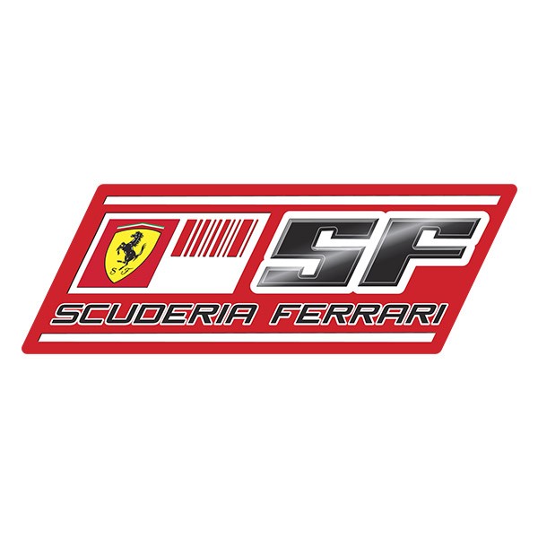 Aufkleber: Scuderia Ferrari