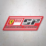 Aufkleber: Scuderia Ferrari 3