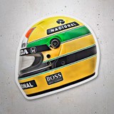 Aufkleber: Ayrton-Senna-Helm 3