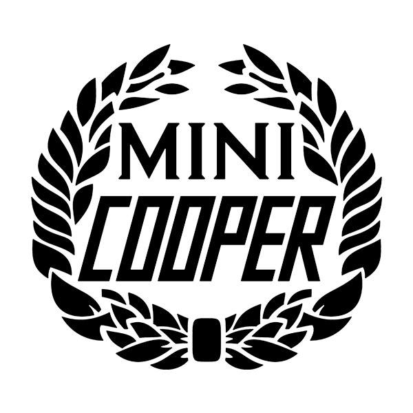 Aufkleber: Mini Cooper Emblem