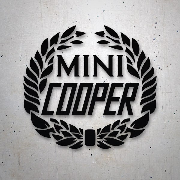 Aufkleber: Mini Cooper Emblem