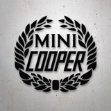 Aufkleber: Mini Cooper Emblem 2