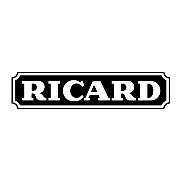 Aufkleber: Ricard Likör