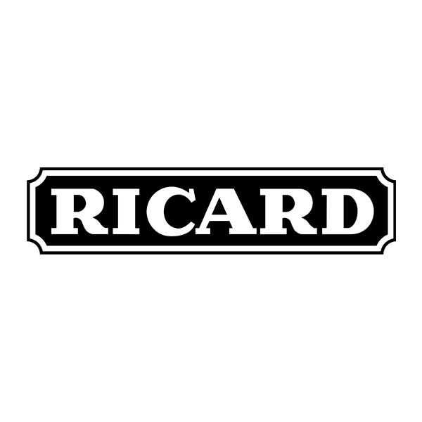 Aufkleber: Ricard Likör