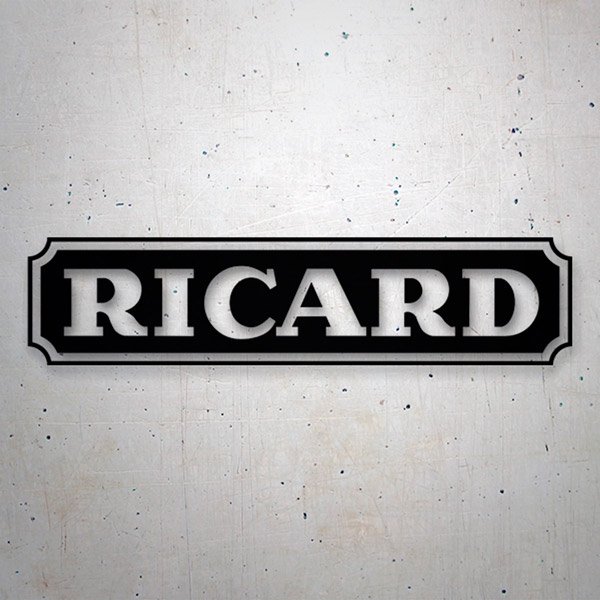 Aufkleber: Ricard Likör