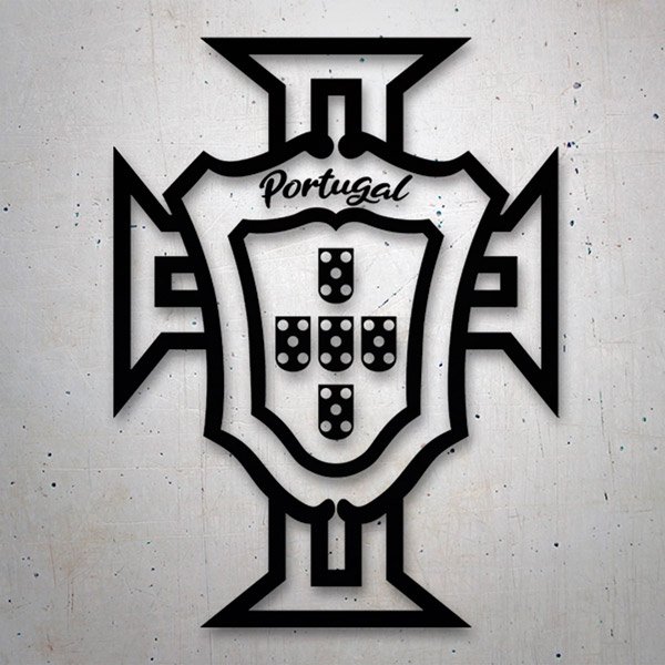 Aufkleber: Wappen von Portugal