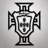 Aufkleber: Wappen von Portugal 2