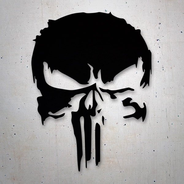 Aufkleber: The Punisher, Dark Dise&ntilde;o Vinilo Decorativo