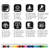 Aufkleber: The Punisher, Dark Dise&ntilde;o Vinilo Decorativo 3