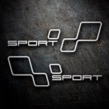 Aufkleber: Renault Sport 2