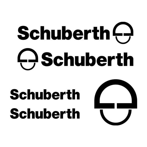 Aufkleber: Schuberth Helmset