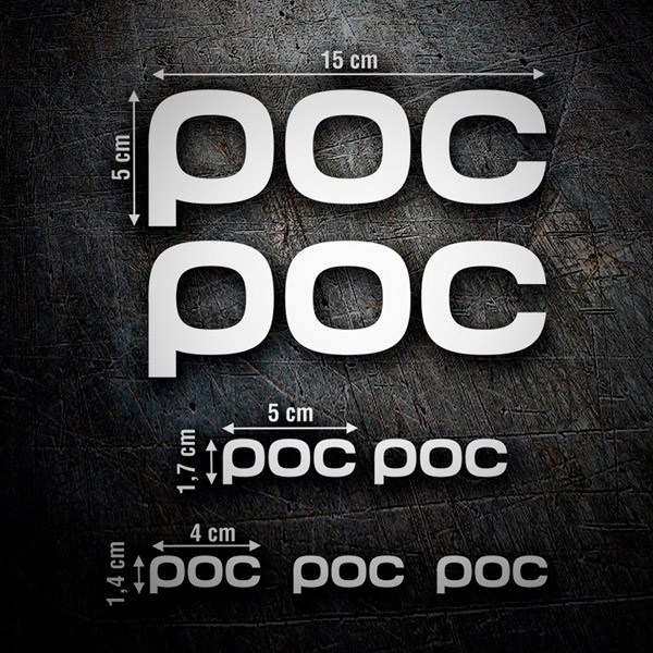 Aufkleber: POC-Set f&uuml;r Helm