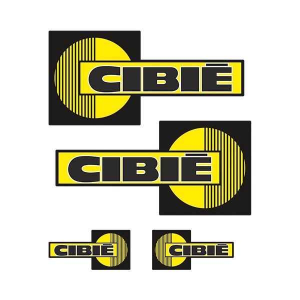 Aufkleber: Set 4X Cibié