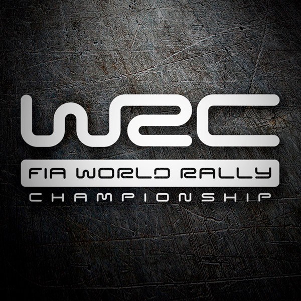 Aufkleber: WRC Fia World Rally