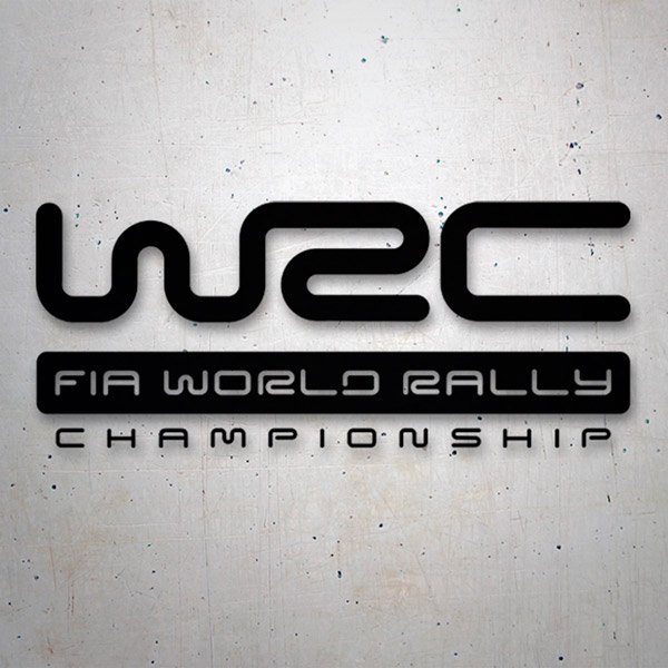 Aufkleber: WRC Fia World Rally