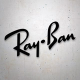 Aufkleber: Ray-Ban Logo 2