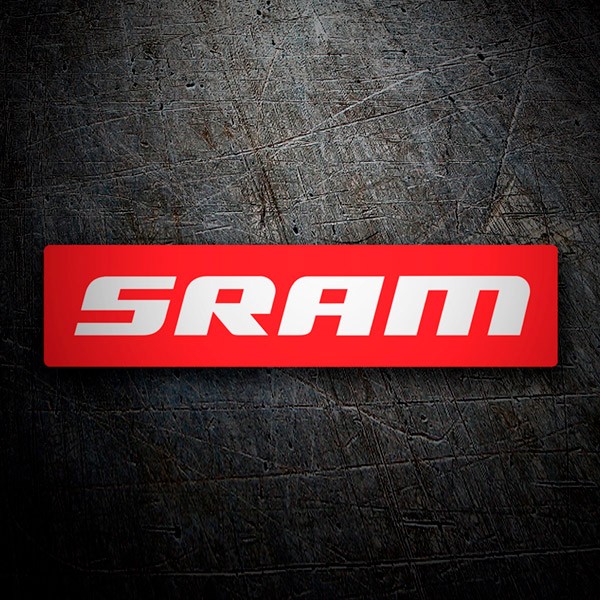 Aufkleber: SRAM - Radsport