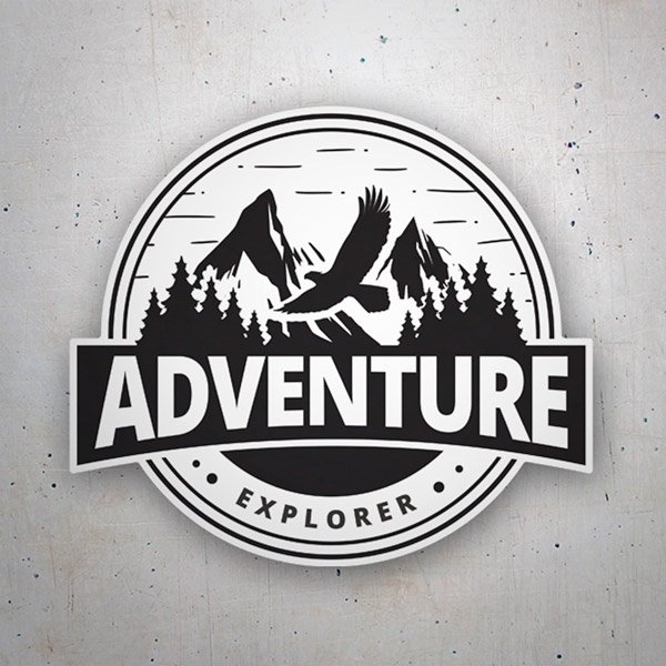 Aufkleber: Adventure Explorer