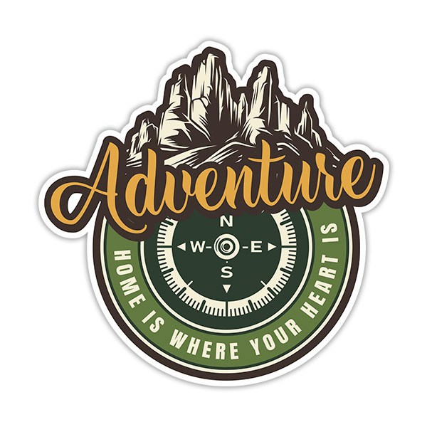 Aufkleber: Adventure