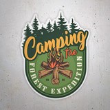 Aufkleber: Camping Forest Expedition 3
