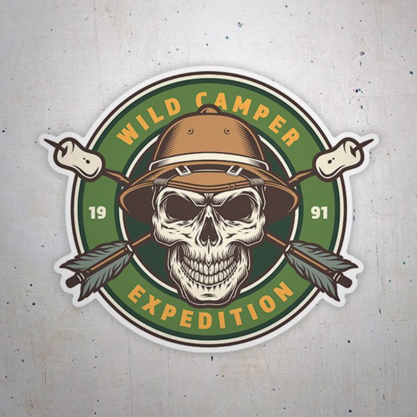 Aufkleber: Wild Camper Expedition